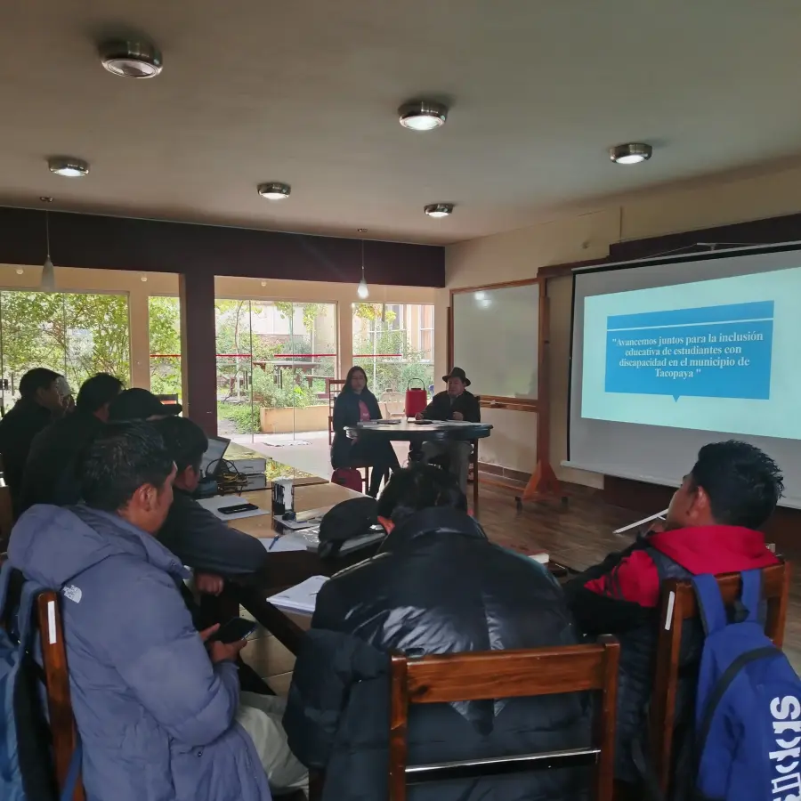 Tacopaya avanza hacia una educación inclusiva con acciones conjuntas y compromiso institucional